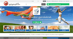 Desktop Screenshot of gyogyseged.hu